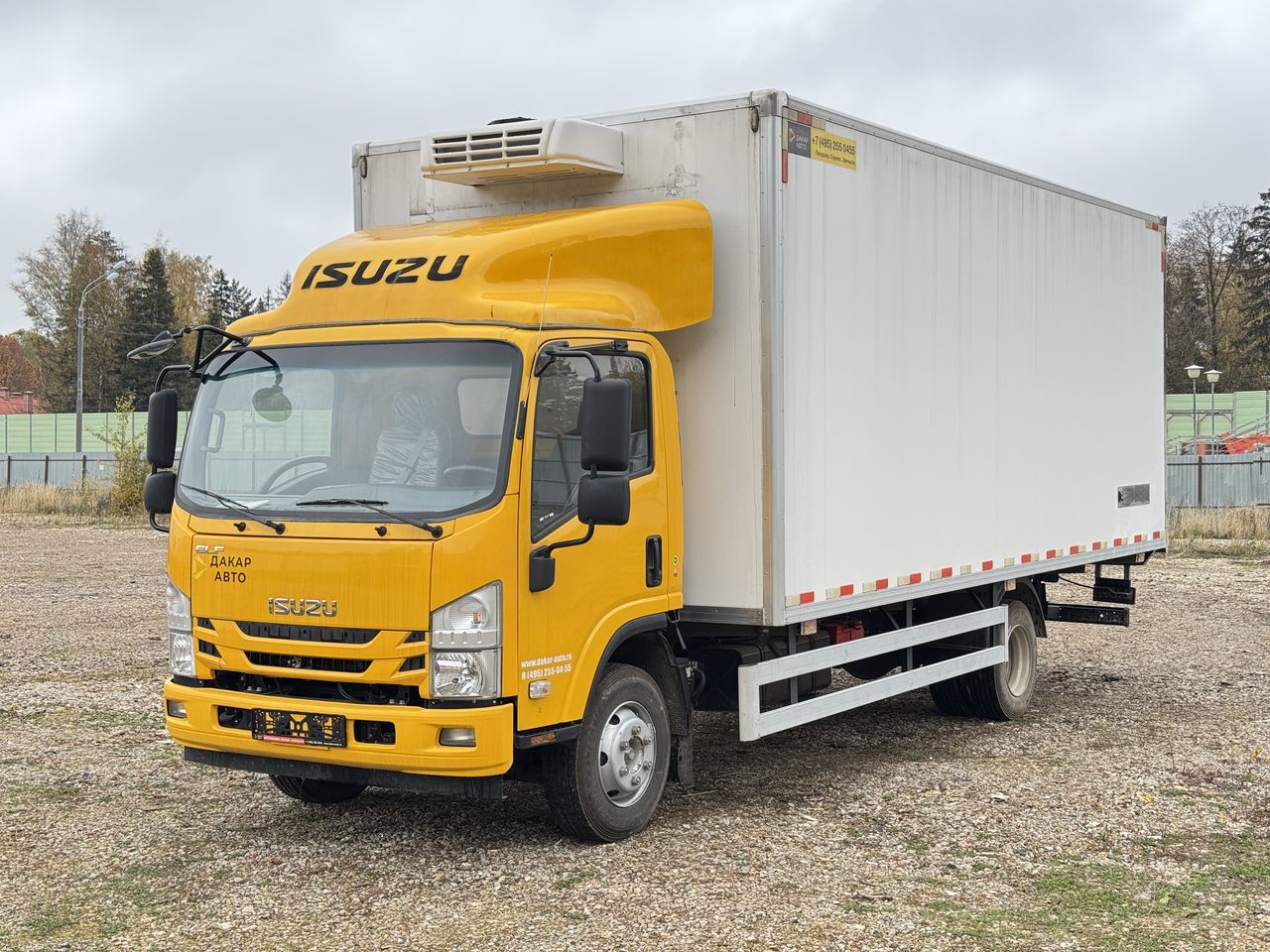 ISUZU 700P (МРМ 10,5т) ИЗОТЕРМИЧЕСКИЙ ФУРГОН 6,3м С/П 80мм